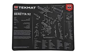 TEKMAT ULTRA PSTL MAT BERETTA 92 BLK