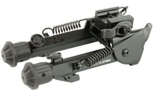 UTG SPR DTY BIPOD W/QD LVR MNT 6"-8"