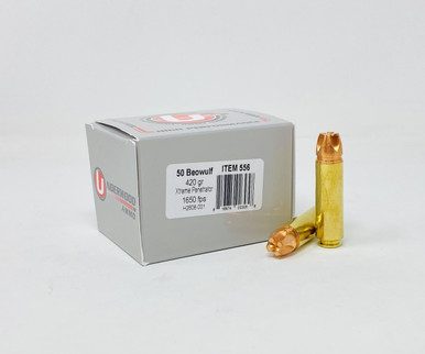 UW556__87823.1610467098.1280.1280__60648.1650293252.386.513.jpg Underwood 50 Beowulf Ammunition UW556 420 Grain Xtreme Penetrator 20 Rounds