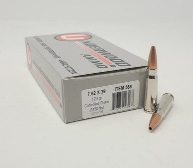 UW568__10214.1645729304.1280.1280__04787.1650293433.386.513.jpg Underwood 7.62x39mm Ammunition UW568 123 Grain Controlled Chaos Hollow Point 20 Rounds