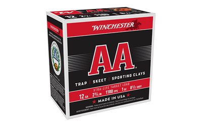 WIN AA EX-LIGHT 12GA 2.75" #8 25/250