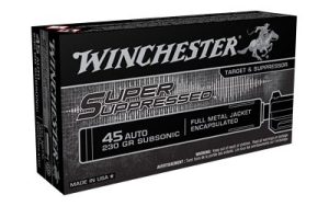 WIN SPR SUP 45ACP 230GR FMJ 50/500
