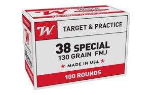 WIN USA TRGT 38SPL 130GR FMJ 100/500