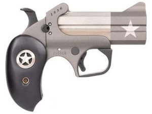 Bond Arms 1836 Edition Texas Independence BATP-45/410 .45 LC/.410 Bore 3.5" 2 Rounds Black Cerakote/Black Ash Grip