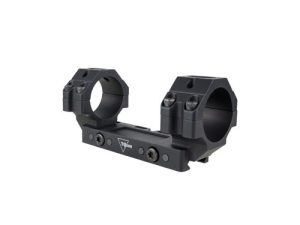 BOLT ACTION MOUNT - BLACK, FITS 34MM TUBES, 1.125"H, 20 MOA CANT