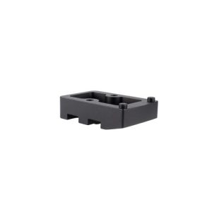 RMR FOOTPRINT ACCESSORY RING PLATE - BLACK, 1" TALL ADJUSTERS, FITS Q-LOC / SLIM LINE MOUNTS