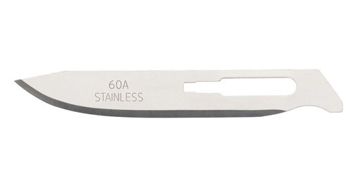SCALPEL #60A REPLACEMENT BLADES - 10/PK