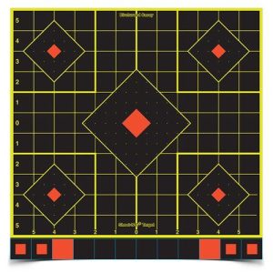 SHOOT•N•C SIGHT-IN TARGET - 12", 100 TARGETS, 1,700 PASTERS