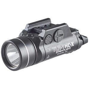 TLR-1 HL-X – BLACK, 1500 LUMENS, (2) CR123A LITHIUM BATTERIES