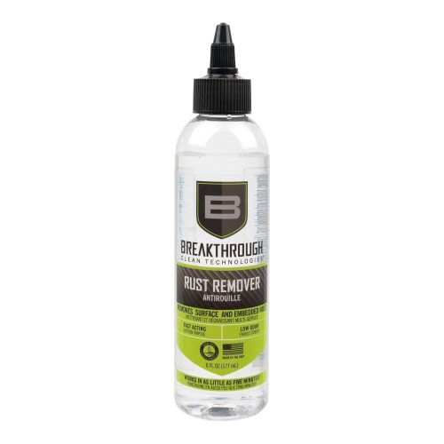 https3A2F2Fmedia.chattanoogashooting.com2Fimages2Fproduct2FANBTRR6OZ2FANBTRR6OZ-1.jpg Breakthrough Clean Technologies Rust Remover 6 oz Dispensing Cone Cap Bottle