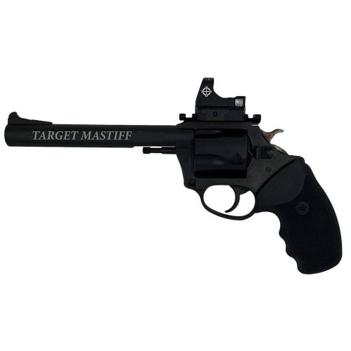 https3A2F2Fmedia.chattanoogashooting.com2Fimages2Fproduct2FAR644652FAR64465-1.jpg Charter Arms Target Mastiff Handgun .44 Spl 5rd Magazine 6" Barrel Black with Optic