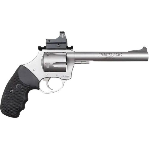 https3A2F2Fmedia.chattanoogashooting.com2Fimages2Fproduct2FAR735652FAR73565-1.jpg Charter Arms Target Mastiff Handgun .357 Mag 5rd Magazine 6" Barrel Stainless with Optic