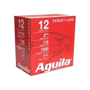 Aguila International Shotshells 12 ga 2-3/4" 7/8 oz 1350 fps #7.5 25/ct