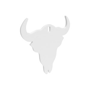 Birchwood Casey AR500 3/8" Steel 1 Hole Animal Silhouette Target - Skull 1/ct