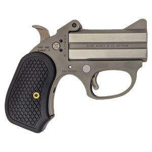 Bond Arms Honey B Handgun .22 Mag 2rd Capacity 3" Barrel Stainless Steel with Black Grips