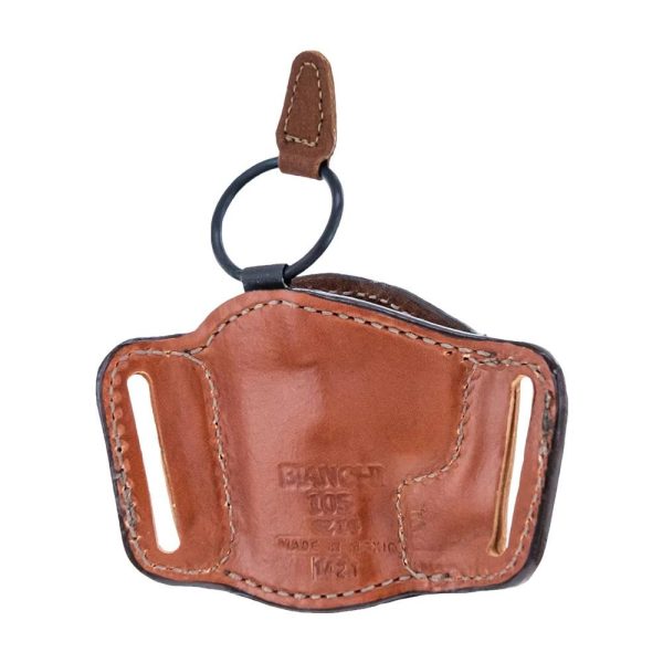 Bianchi 105 Minimalist Belt Slide Holster for Glock 17/19/20/21 Tan LH