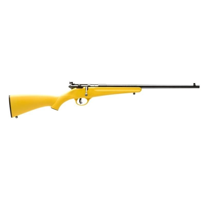 Savage Rascal Single Shot Rifle .22LR 1rd Capacity 16.125" Barrel Yellow Stock