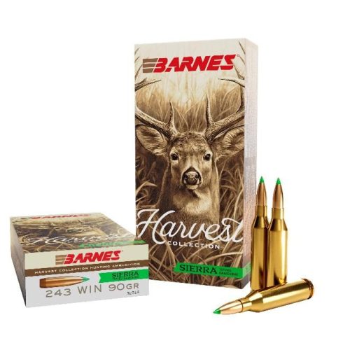 https3A2F2Fmedia.chattanoogashooting.com2Fimages2Fproduct2FBX323982FBX32398_2.jpg Barnes Harvest Sierra Tipped GameKing Ammunition .243 Win 90gr PT 3200 fps 20/ct