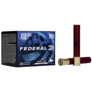 Federal Game-Shok Upland Game Shotshells Hi Brass Load .410ga 3" 11/16oz. #7.5-Shot 1135 fps 25/ct