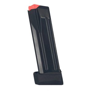 Global Ordnance Handgun Magazine for Arex Delta M 9mm Luger 15/rd with +2 Ext