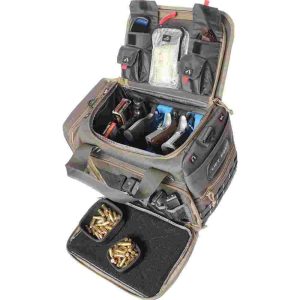 G-Outdoors Range Bag with 2 Dump Cups and Foam Cradle for 4 Handguns M/L