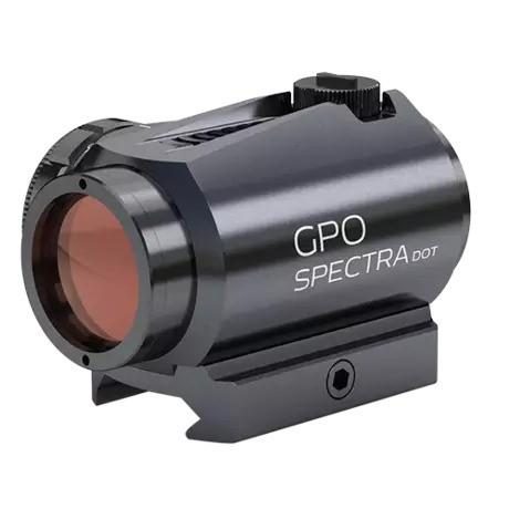 https3A2F2Fmedia.chattanoogashooting.com2Fimages2Fproduct2FGRRD1002FGRRD100-1.jpg German Precision Optics (GPO) SPECTRA Dot OLED 1x3 MOA Red Dot Sight 6day-5night 1'' Clicks Picatinny