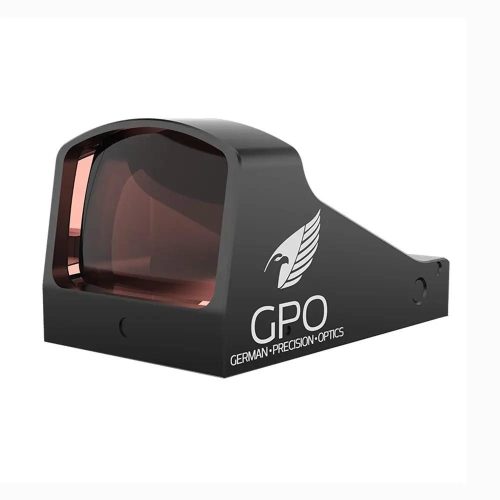 https3A2F2Fmedia.chattanoogashooting.com2Fimages2Fproduct2FGRRD1202FGRRD120-3.jpg German Precision Optics (GPO) SPECTRA Pistol Reflex 1x3 MOA Dot Motion 1'' Clicks DeltaPoint