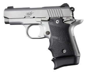 Kimber Micro 9 Ambi Safety Rubber Grip with Finger Grooves Black