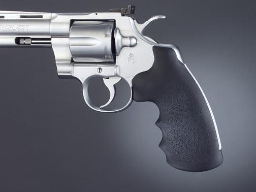 https3A2F2Fmedia.chattanoogashooting.com2Fimages2Fproduct2FHA460002FHA46000.jpg Hogue Colt Python Rubber MonoGrips - Black