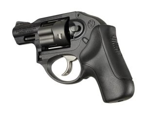 Ruger LCR: Black Rubber Bantam Boot Tamer Cushion Grip without Finger Grooves