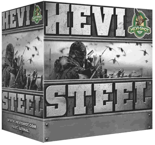 https3A2F2Fmedia.chattanoogashooting.com2Fimages2Fproduct2FHV600022FHV60002.jpg HEVI-Shot HEVI-Steel Shotshells 12 ga 3" 1-1/4 oz 1500 fps #2 25/Box