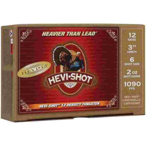 https3A2F2Fmedia.chattanoogashooting.com2Fimages2Fproduct2FHVHS430262FHVHS430261.jpg HEVI-Shot HEVI-13 Turkey Shotshells 12ga 3" 2oz 1090 fps #6 5/ct