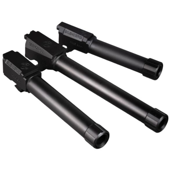 SilencerCo Threaded Barrel for S&W M&P 9mm Luger 1/2x28 4.9" Black