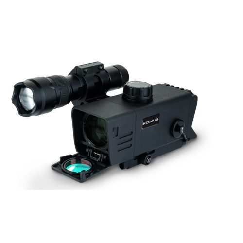https3A2F2Fmedia.chattanoogashooting.com2Fimages2Fproduct2FKL78722FKL7872-1.jpg Konus KonusPro NV3 Digital Compact Night Vision Rifle Scope 3-9x32