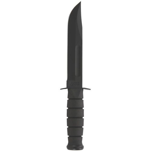 https3A2F2Fmedia.chattanoogashooting.com2Fimages2Fproduct2FKY12132FKY1213-1.jpg Ka-Bar Ka-Bar Fixed Knife 7" Clip Point Blade Black with Sheath