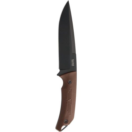 https3A2F2Fmedia.chattanoogashooting.com2Fimages2Fproduct2FKY75032FKY7503-1.jpg Ka-Bar Jarosz Turok Fixed Knife 6-1/4" Clip Point Blade Brown
