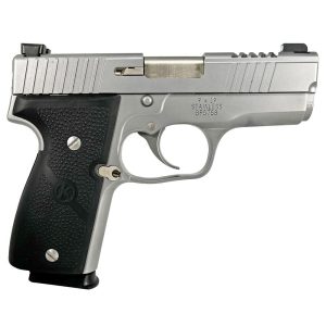 Kahr K9 Limited Edition Cut Out Stainless Steel Slide Handgun 9mm Luger 7rd Magazines 3.6" Barrel TruGlo Sights