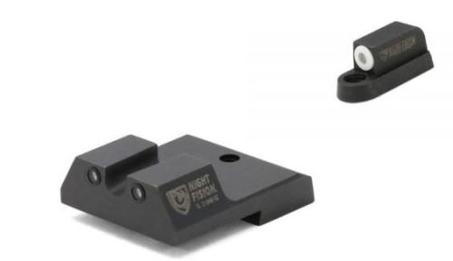 https3A2F2Fmedia.chattanoogashooting.com2Fimages2Fproduct2FNNCZU077007WGZG2FNNCZU077007WGZG.jpg Night Fision Perfect Dot NS Set with Yellow Front + White U Rear for S&W M&P Shield