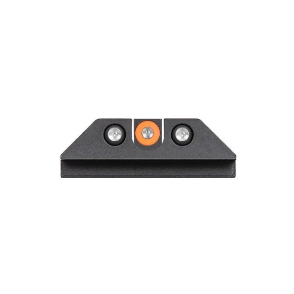 https3A2F2Fmedia.chattanoogashooting.com2Fimages2Fproduct2FNNGLK001007OGZG2FNNGLK001007OGZG.jpg Night Fision Tritium Night Sight Set Orange Front Black U-Notch Back for Glock