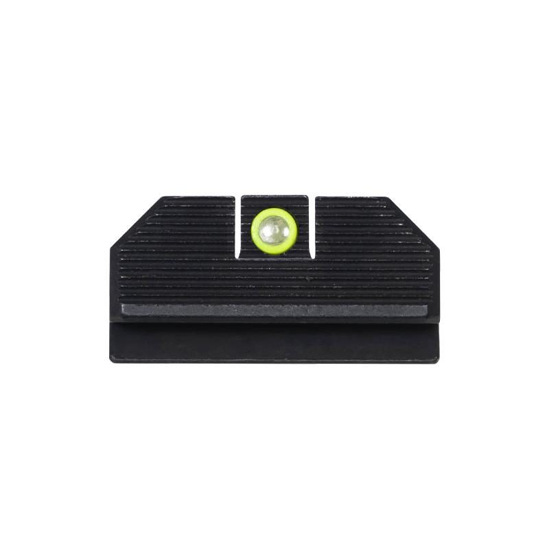 Night Fision Optics Ready Stealth Night Sight Set Yellow Front Blank Back for Ruger Max 9