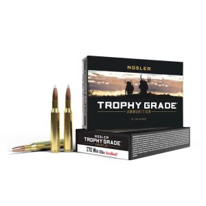 Nosler Accubond Trophy Grade Rifle Ammunition .270 Win 130 gr PT 3075 fps 20/ct