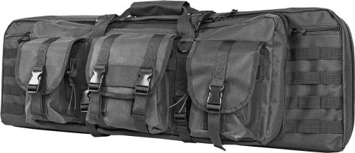 https3A2F2Fmedia.chattanoogashooting.com2Fimages2Fproduct2FNRCVDC2946U362FNRCVDC2946U36.jpg VISM by NcSTAR DOUBLE CARBINE CASE/URBAN GRAY/36 IN