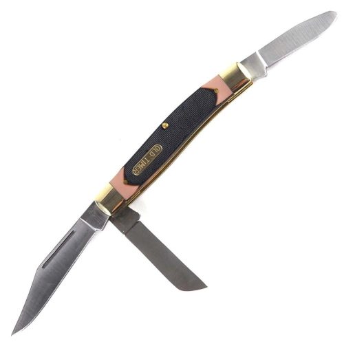 https3A2F2Fmedia.chattanoogashooting.com2Fimages2Fproduct2FPF11792372FPF1179237.jpg Old Timer Senior Folding Knife 3" Clip Point Blade 3 Blades