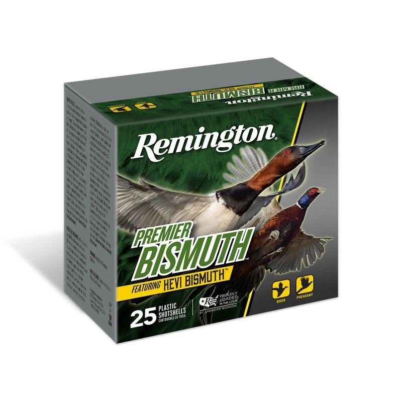 Remington Premier Bismuth Shotshells 12ga 2-3/4 in 1-1/4 oz #5 1400 fps 25/ct