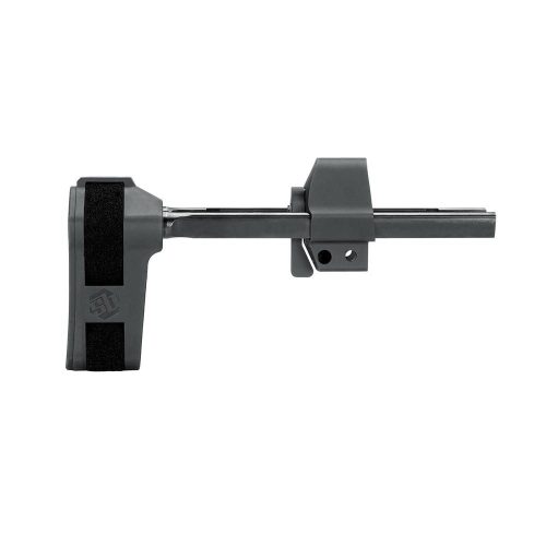 https3A2F2Fmedia.chattanoogashooting.com2Fimages2Fproduct2FSOHKPDW2FSOHKPDW_1.jpg SB Tactical Adjustable Stabilizing Brace for HK MP5/MP5K Reverse Stretch Clones Black not compatible with SDS Mac 5Ks.