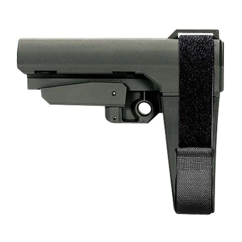 https3A2F2Fmedia.chattanoogashooting.com2Fimages2Fproduct2FSOSBA3X03MSB2FSOSBA3X03MSB.jpg SB Tactical SBA3 5-Position Adjustable Stabilizing Brace Stealth Grey