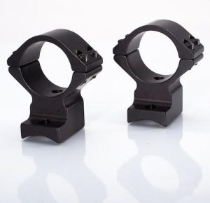 Talley Lightweight Alloy Scope Mount Combo Remington 700 Long Action 30mm Low - Black Anodized