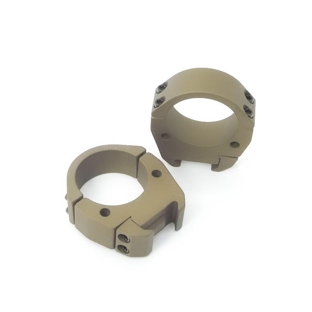 Talley Modern Sporting Scope Rings 34mm Med Burnt Bronze