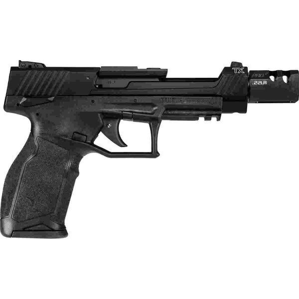 https3A2F2Fmedia.chattanoogashooting.com2Fimages2Fproduct2FTX1TX22C151T102F1-TX22C151-T10_R-4ff8da22.jpg Taurus TX22 Competition SCR Handgun .22 LR 10rd Magazines(3) 5.4" Barrel Black Frame/Slide