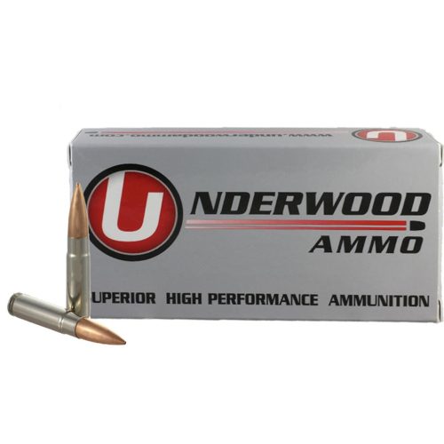 https3A2F2Fmedia.chattanoogashooting.com2Fimages2Fproduct2FUB4192FUB419.jpg Underwood Ammo Match Hollow Point Boat Tail Rifle Ammunition 300 Blackout 220gr HPBT 1030 fps 20/ct